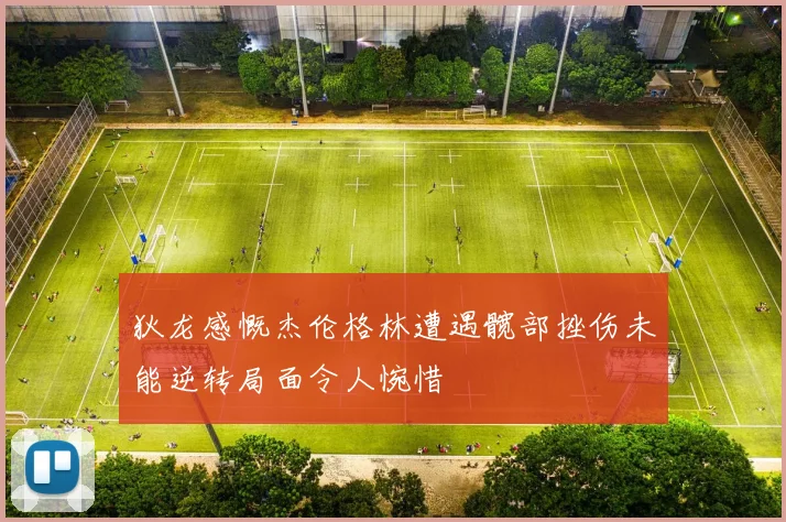 狄龙感慨杰伦格林遭遇髋部挫伤未能逆转局面令人惋惜